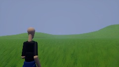 Run around a garden simulator