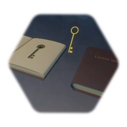 Book with Key inside