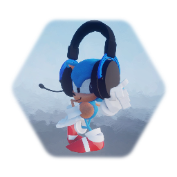 Sonic The Ultimate Gamer- Sonic Dreams Style (Playbade)