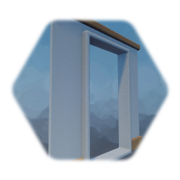 Welcome home - Interior Wall with Door Frame