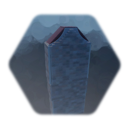 Seaside House 2 (low detail, missing lower section)