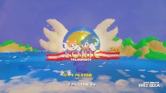 Sonic The Hedgehog 2 Title Screen HD