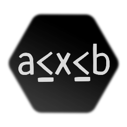 Number in range:  a<=x<=b