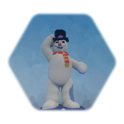 Free to use v2 Gemmy Frosty the snowman