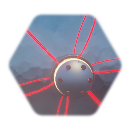 Spinning Laser Rings