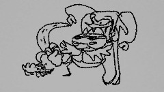 eggmen glounches a nana while knuck and shaow watch