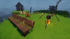 Golden Camping Adventure