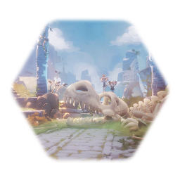 Sol e céu do Tempos de verão antigos