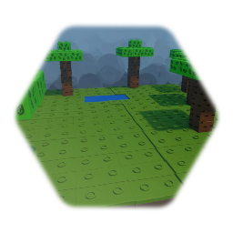 Minecraft Lego forest