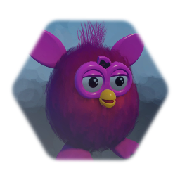 Furby toy sculpt
