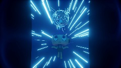 Shelly summoning a dinosaur