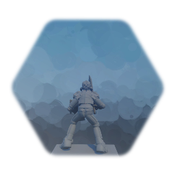 Lion Knight Statue