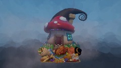The nightmare before thanksgiving  Mushroom House!