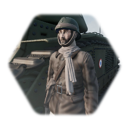WW2 - French Tank commander