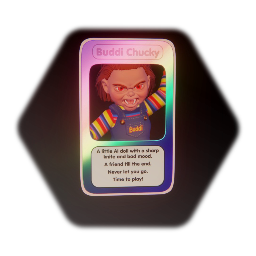 Collectable Card - Angry Buddi Chucky