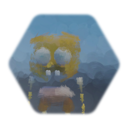 Low detail sponge bob
