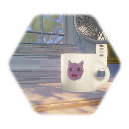 Pig Coffee Cup