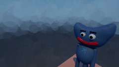 Huggy slowly looses his mind and gliches in a fit