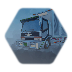 三菱ふそうファイター　デコトラ　マニ割り