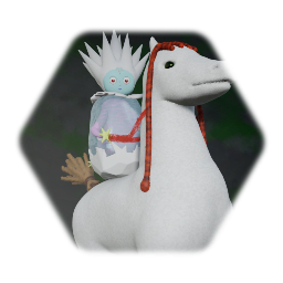 Lady of the Cold and her Snow Horse