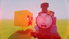 Thomas Blow up by a creeper
