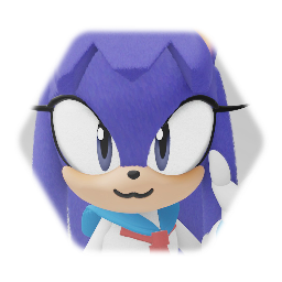 Pipimi from Pop Team Epic (SONIC STYLE)