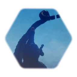 Mario and his buddy shin gojira!