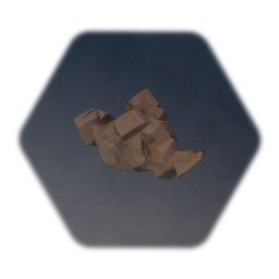 Canyon Rock Formation (Cluttered)