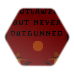 Painting: Outlawed but Never Outgunned