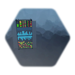 Climbable Computer Server For 2D Platformers