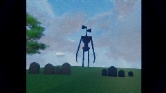 Siren head graveyard model
