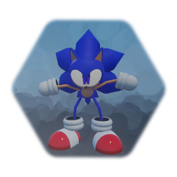 My Stylized Sonic model