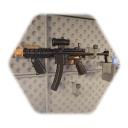 Assault (M4-P5 Twist Action Mega Adventure Assault Gun 4 Fun)