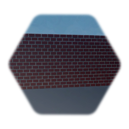 Wall w red bricks