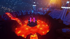 Sci-fi Arena w/Lava