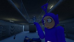 Tinky winky in jail