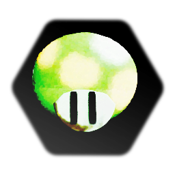 Super mario 64 one -up mushroom