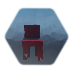 Almost red chair