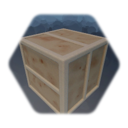 Wood box 4x4