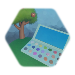 Animal Crossing eyeshadow palette