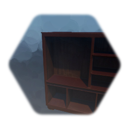 Captain's Grid Layout Shelf