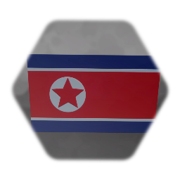 North korea flag