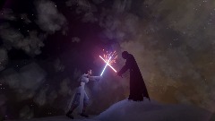 A battle between light and dark