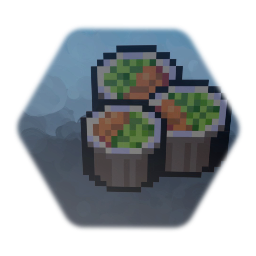 Pixel Art Duorado Double Roll