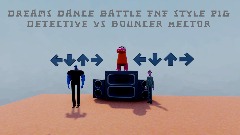 Dreams dance battle Fnf style pig Detective Vs Bouncer Hector