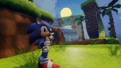 Green Hill Zone Render