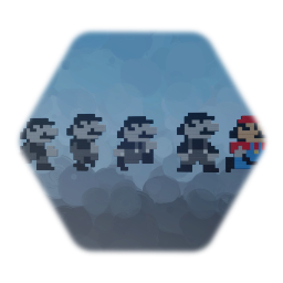 Remix von Super Mario Land - Big Mario sprites in color W.I.P