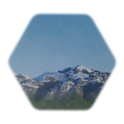 2% Graghics Snowy Mountains