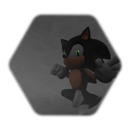 Black Sonic Alt (Stylized Model)