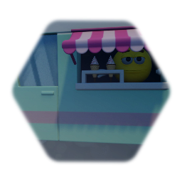 Emoji ice cream truck